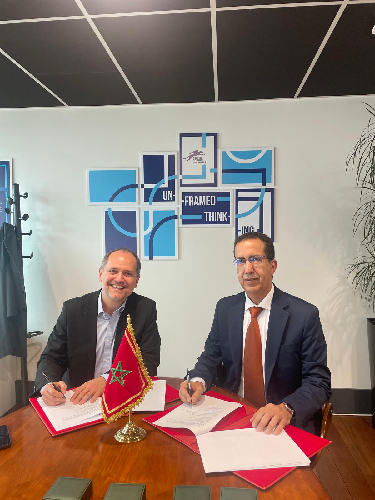 Signature de la convention